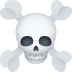 Emoji: skull and crossbones