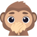 Emoji: speak-no-evil monkey