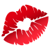 Emoji: kiss mark