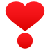 Emoji: heart exclamation