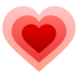 Emoji: growing heart