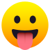 Emoji: face with tongue
