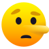 Emoji: lying face