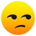 Emoji: unamused face