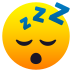 Emoji: sleeping face