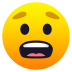 Emoji: anguished face