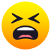 Emoji: tired face