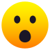 Emoji: face with open mouth