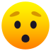 Emoji: hushed face