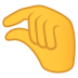 Emoji: pinching hand
