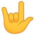 Emoji: love-you gesture