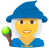 Emoji: woman mage