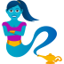 Emoji: woman genie