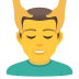 Emoji: man getting massage