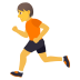 Emoji: person running