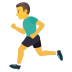 Emoji: man running