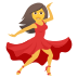 Emoji: woman dancing