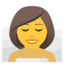 Emoji: woman in steamy room