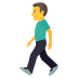 Emoji: man walking