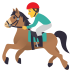 Emoji: horse racing