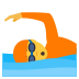 Emoji: person swimming
