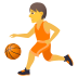 Emoji: person bouncing ball