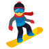 Emoji: snowboarder