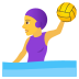 Emoji: woman playing water polo