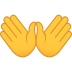 Emoji: open hands