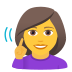 Emoji: deaf woman