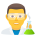 Emoji: man scientist