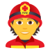 Emoji: firefighter