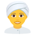 Emoji: woman wearing turban