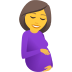 Emoji: pregnant woman