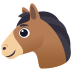 Emoji: horse face