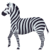 Emoji: zebra
