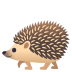 Emoji: hedgehog