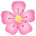 Emoji: cherry blossom
