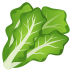 Emoji: leafy green