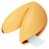 Emoji: fortune cookie