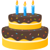 Emoji: birthday cake