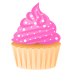 Emoji: cupcake