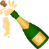 Emoji: bottle with popping cork