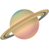 Emoji: ringed planet