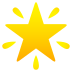 Emoji: glowing star