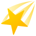 Emoji: shooting star