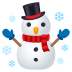 Emoji: snowman