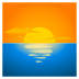 Emoji: sunrise
