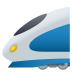 Emoji: high-speed train
