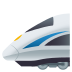 Emoji: bullet train